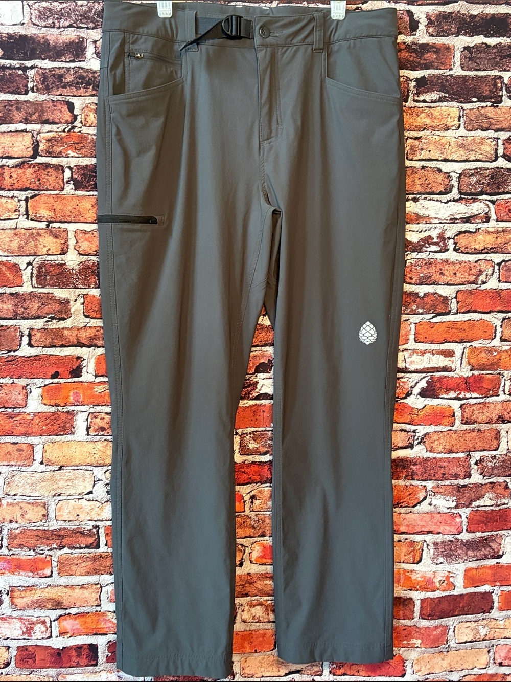 Stio Men's Pinedale Technical Pants in Dark Gray Size 35S